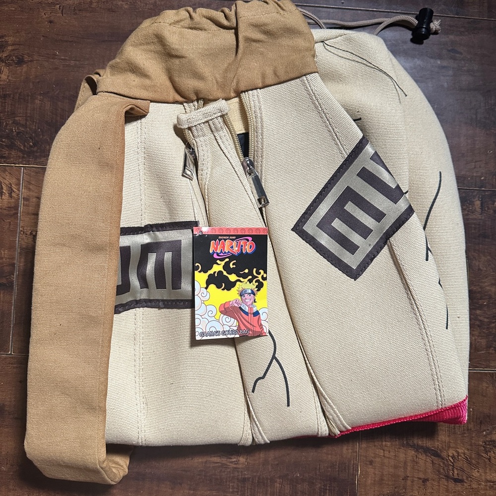 New Naruto San Village Gaara Gourd Bag licesned authentic RARE